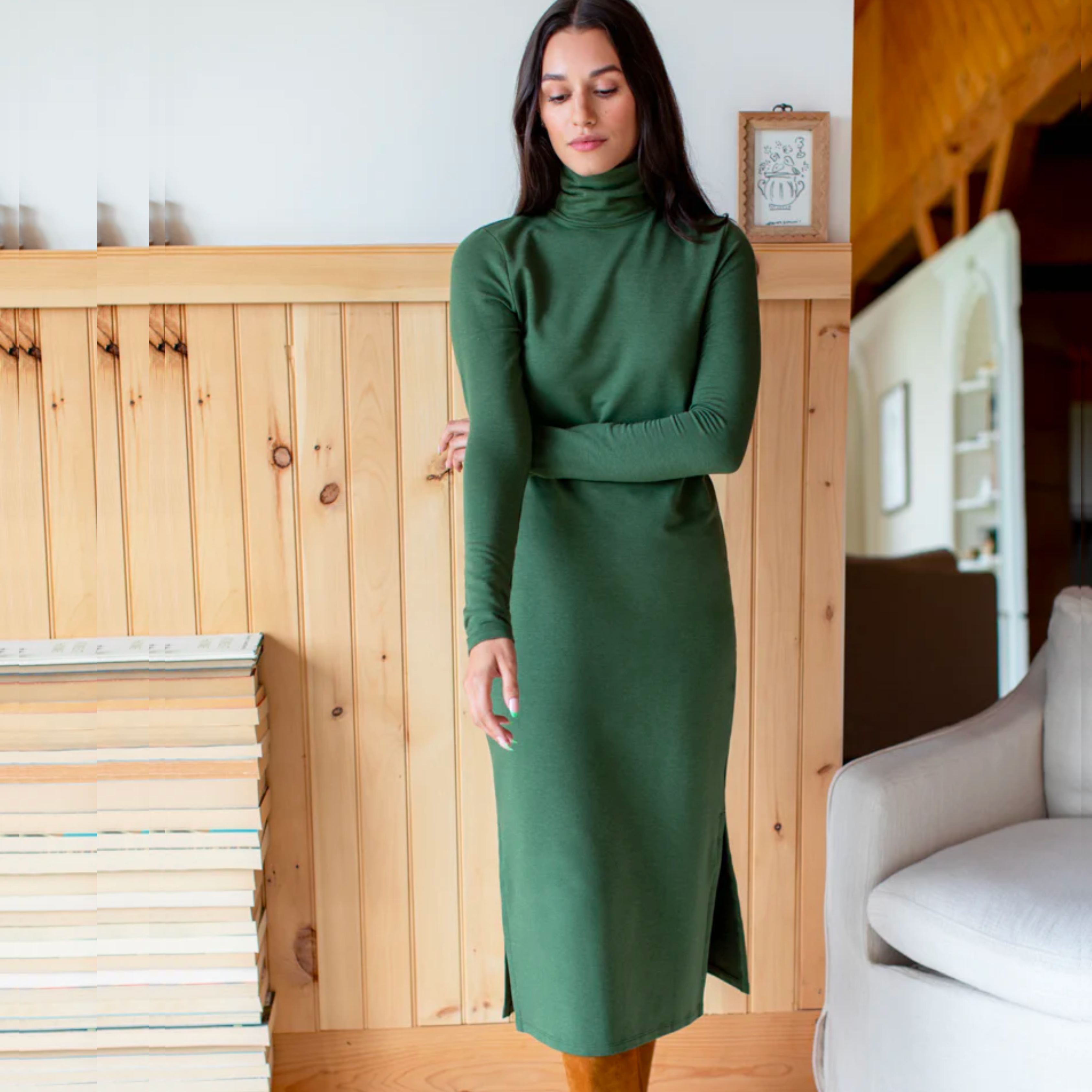 Emerson Fry  Turtleneck Dress – The Warehouse Collective